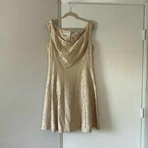 Kay Unger formal dress Hepburn style, classic